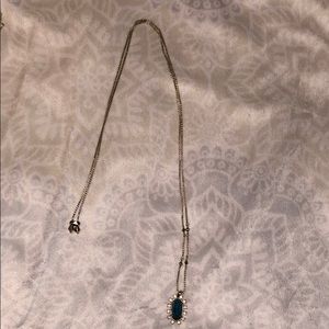 Kendra Scott Brett Necklace in Aqua
